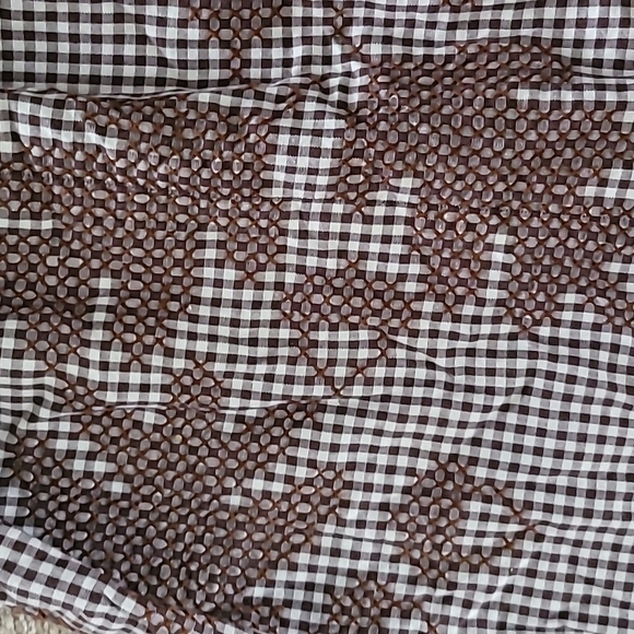 1950s Handmade Gingham Dress - Picture 9 of 16
